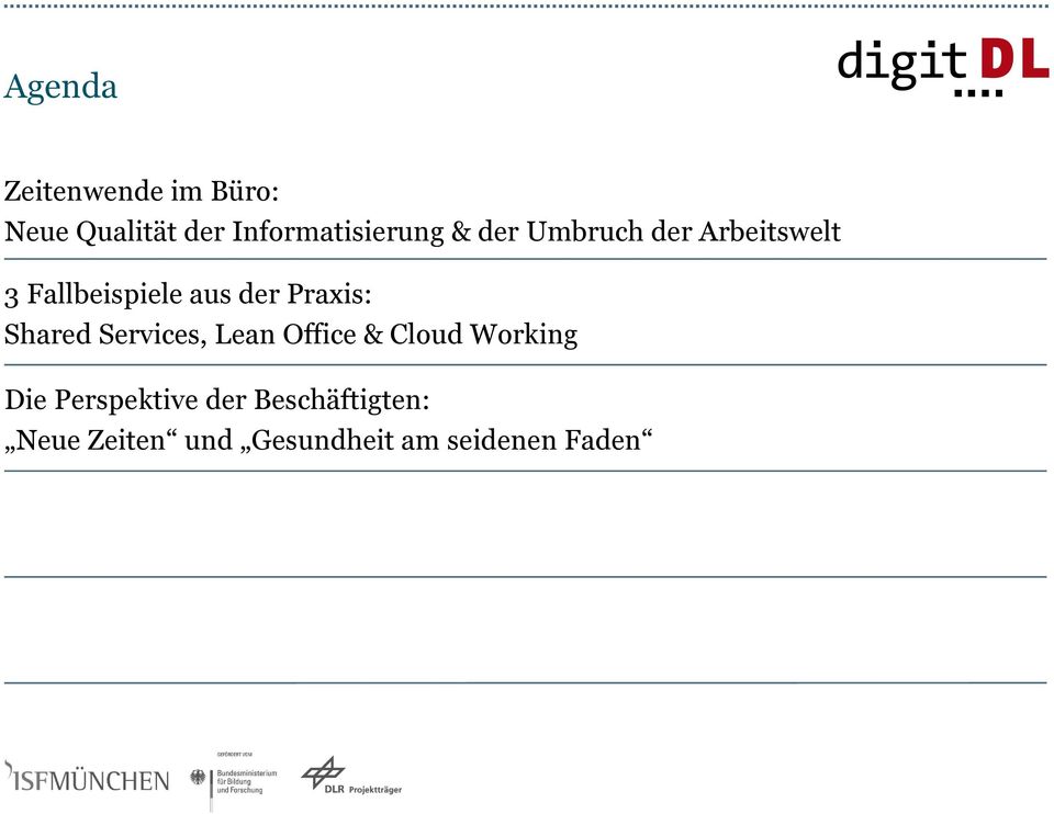 Shared Services, Lean Office & Cloud Working Die Perspektive