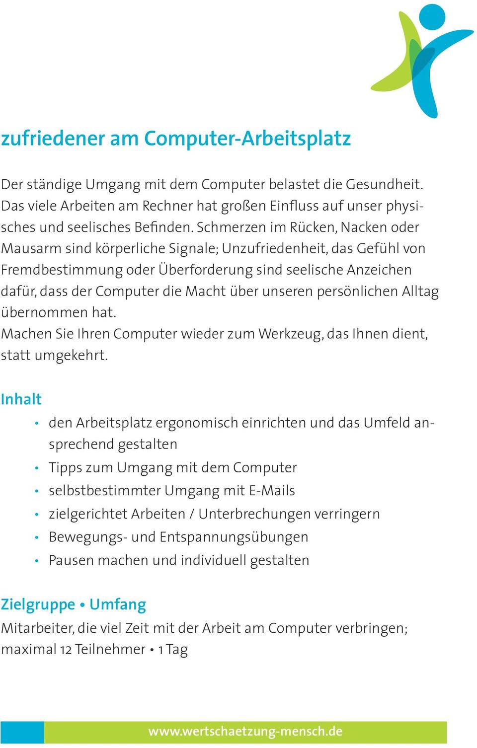 unseren persönlichen Alltag übernommen hat. Machen Sie Ihren Computer wieder zum Werkzeug, das Ihnen dient, statt umgekehrt.