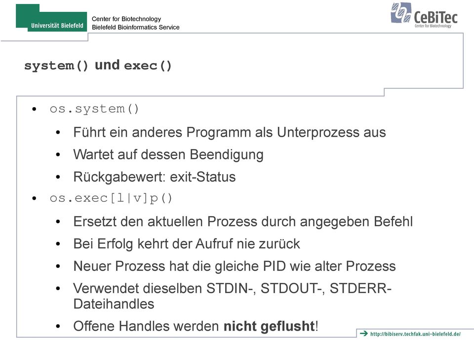 Rückgabewert: exit-status os.