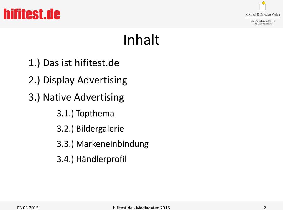 ) Native Advertising Inhalt 3.1.