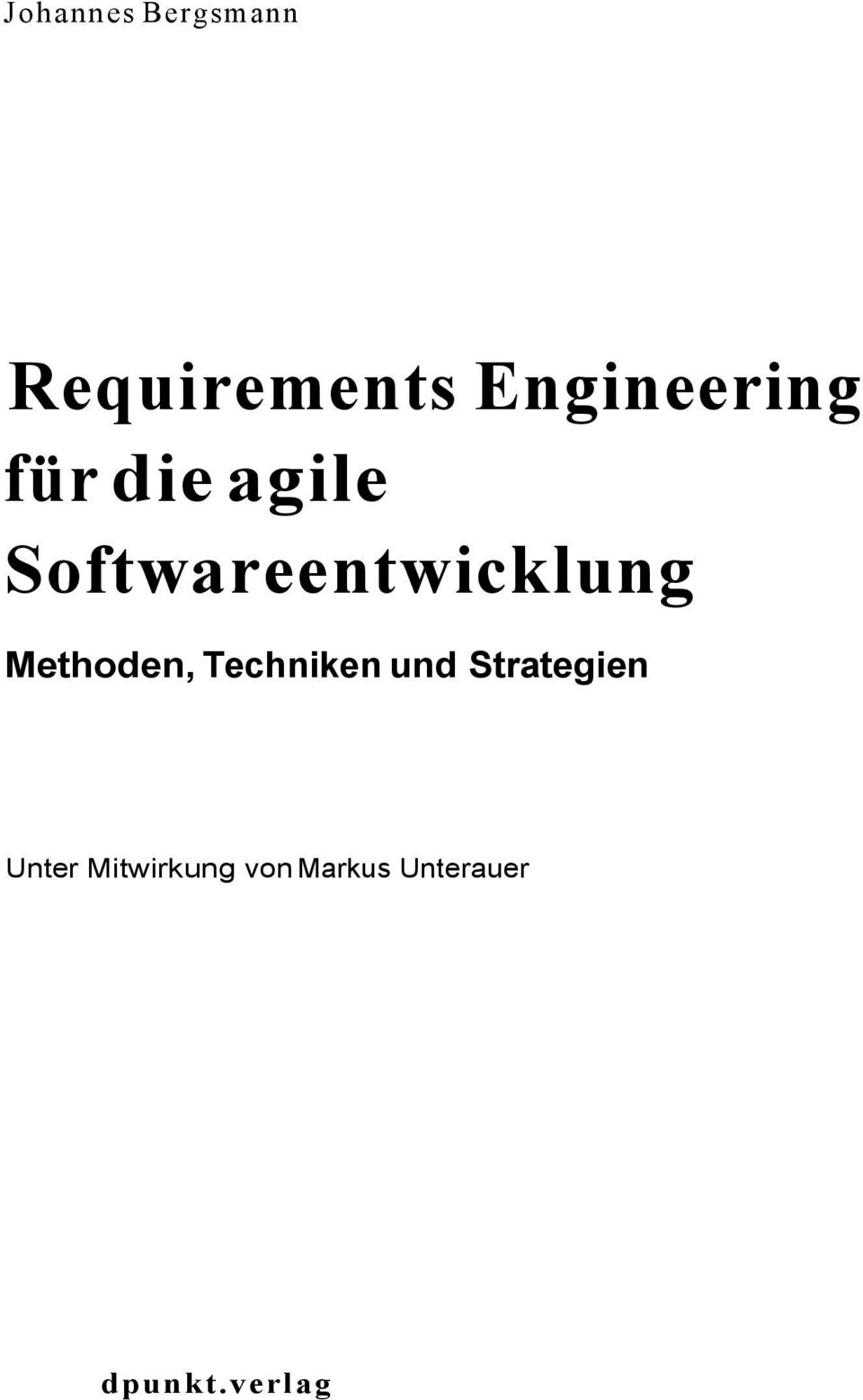 Softwareentwicklung Methoden, Techniken