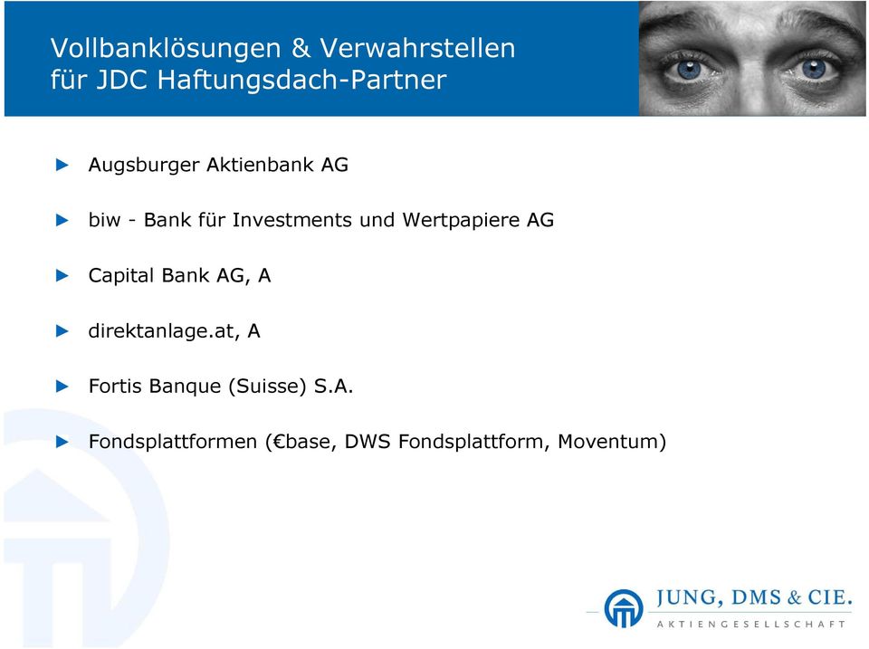 Wertpapiere AG Capital Bank AG, A direktanlage.