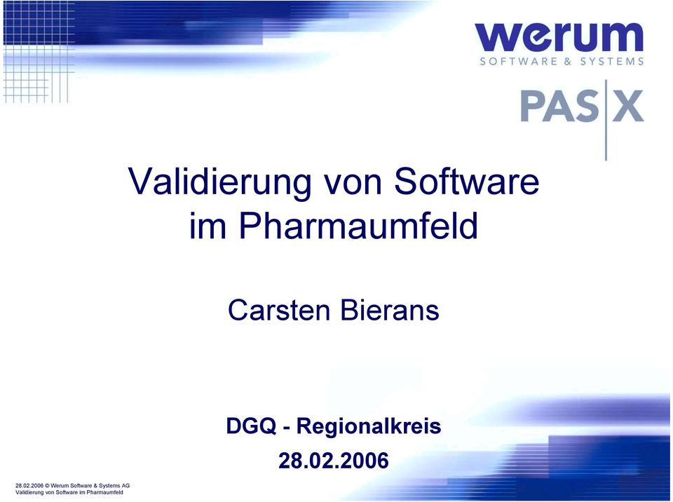 Pharmaumfeld Carsten