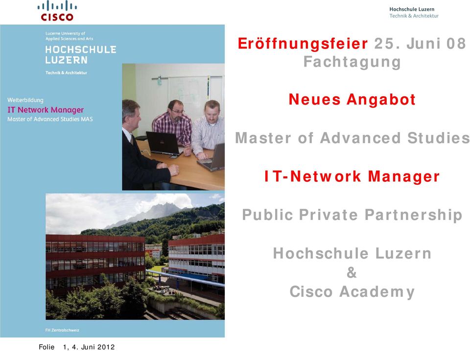 Advanced Studies IT-Network Manager Public
