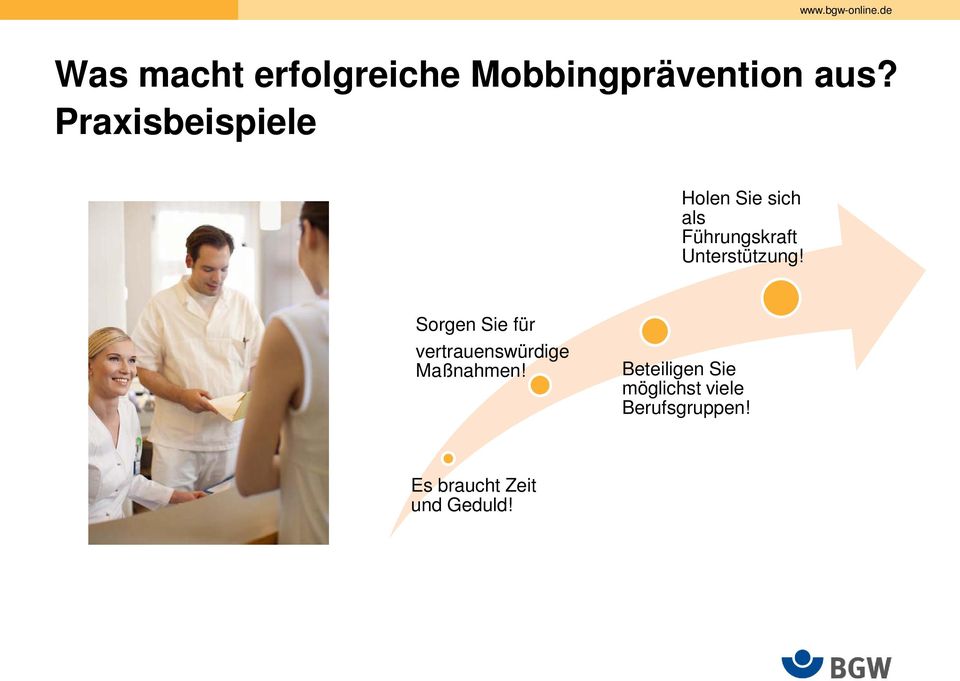 Unterstützung!