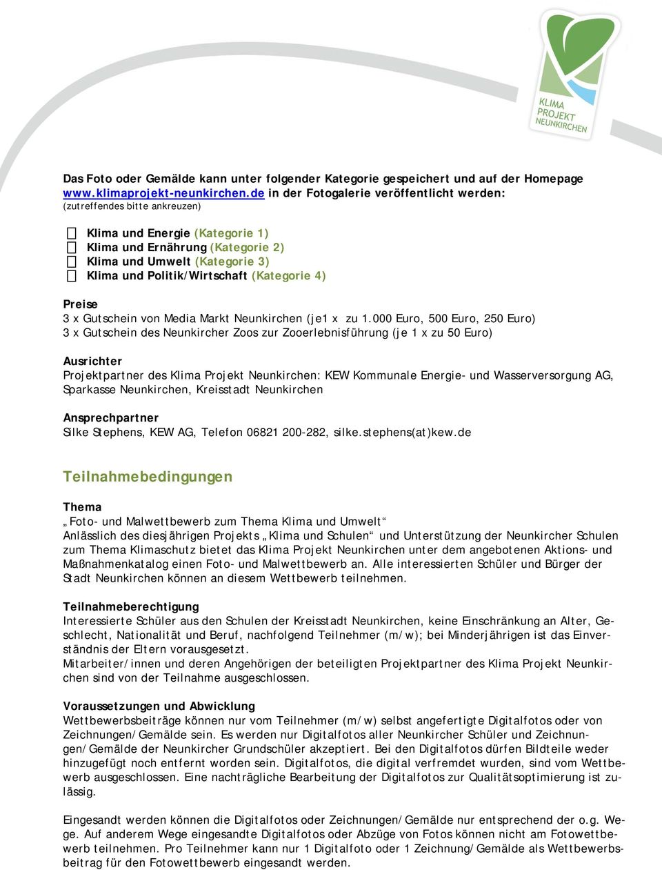 Politik/Wirtschaft (Kategorie 4) Preise 3 x Gutschein von Media Markt Neunkirchen (je1 x zu 1.