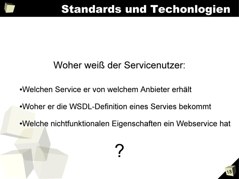 Anbieter erhält Woher er die WSDL-Definition eines