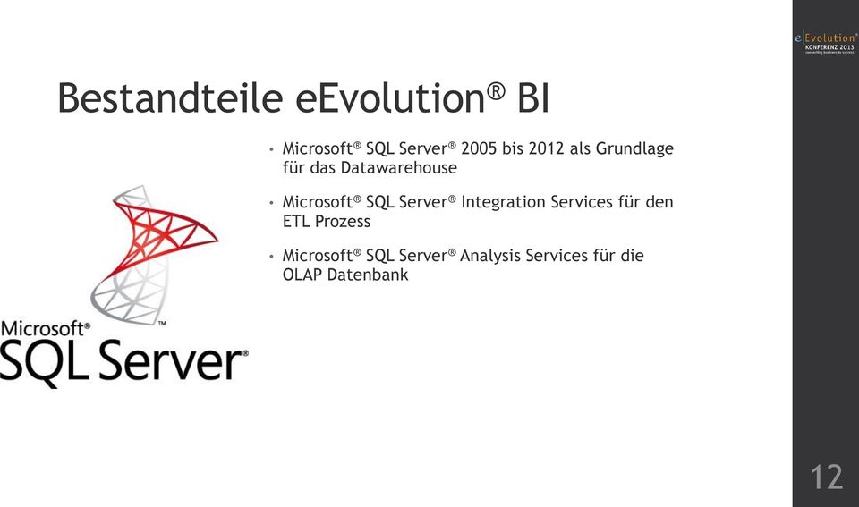 SQL Server Integration Services für den ETL Prozess