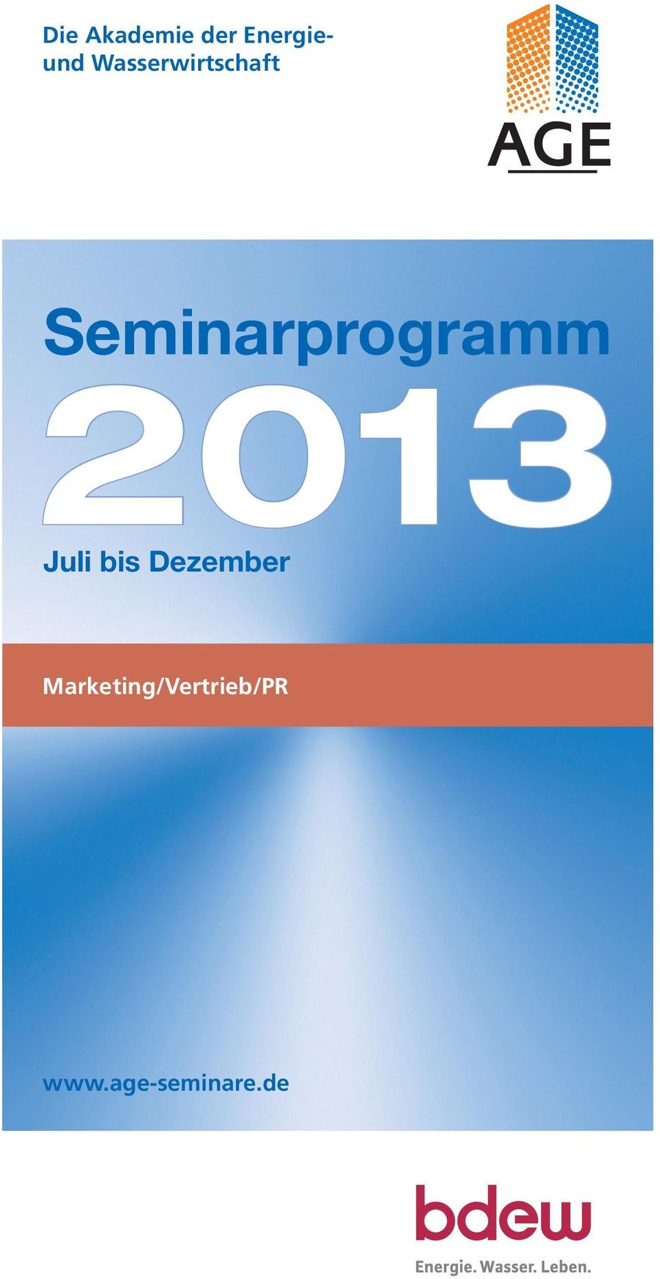 Seminarprogramm 2013 Juli bis