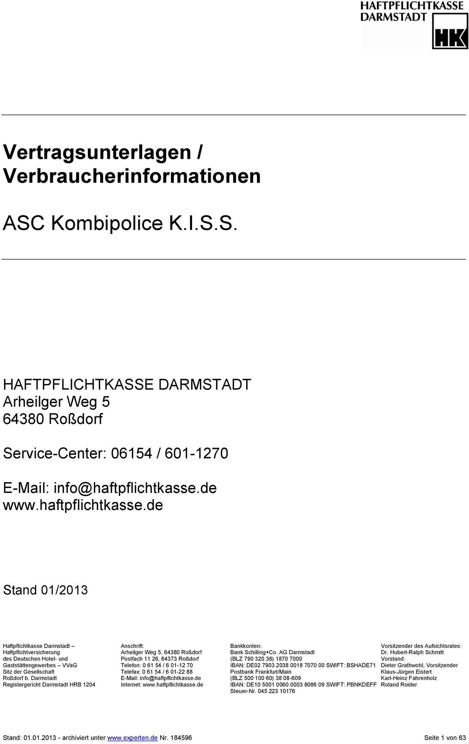 AG Darmstadt Dr.