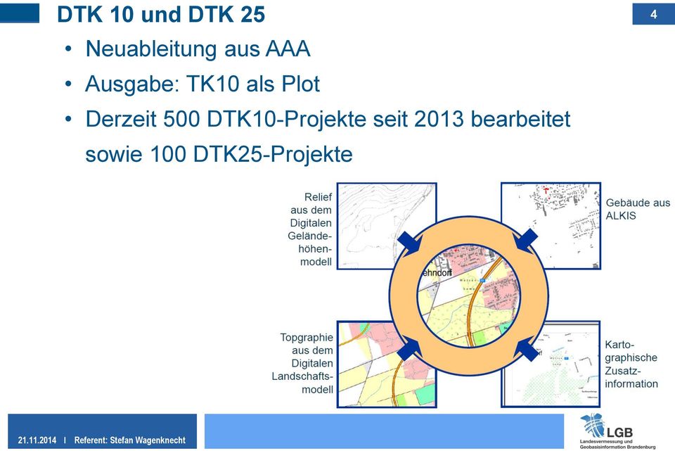 Derzeit 500 DTK10-Projekte seit