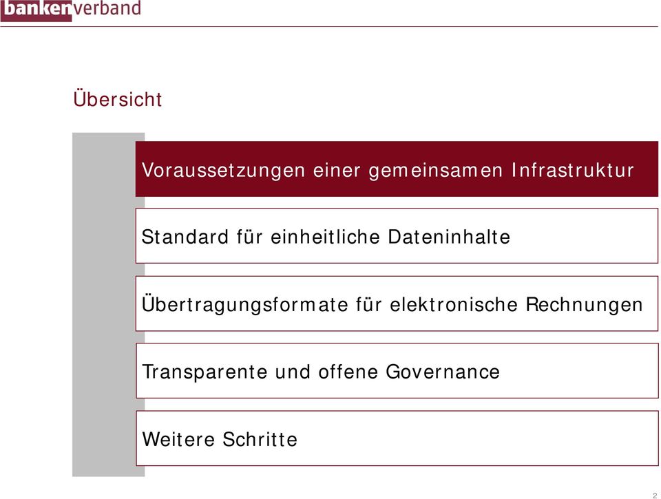 Dateninhalte Übertragungsformate für