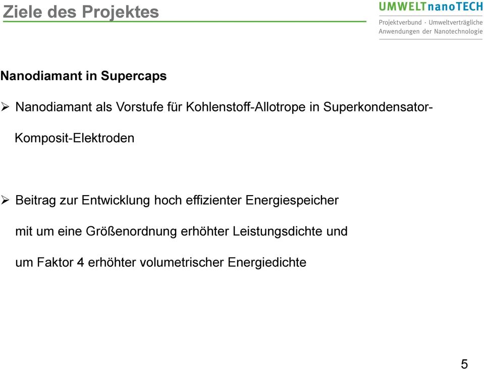 Entwicklung hoch effizienter Energiespeicher mit um eine Größenordnung