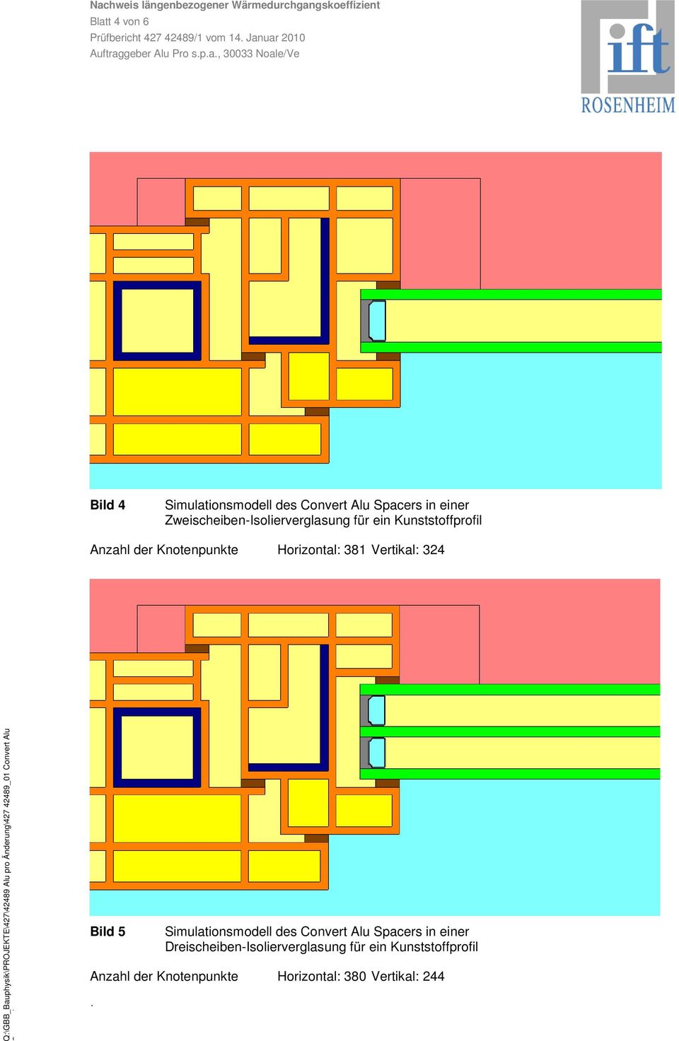 Horizontal: 381 Vertikal: 324 Bild 5 Simulationsmodell des Convert Alu Spacers in einer