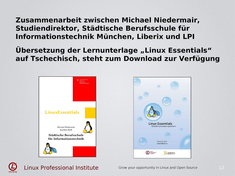 Informationstechnik München, Liberix und LPI Übersetzung