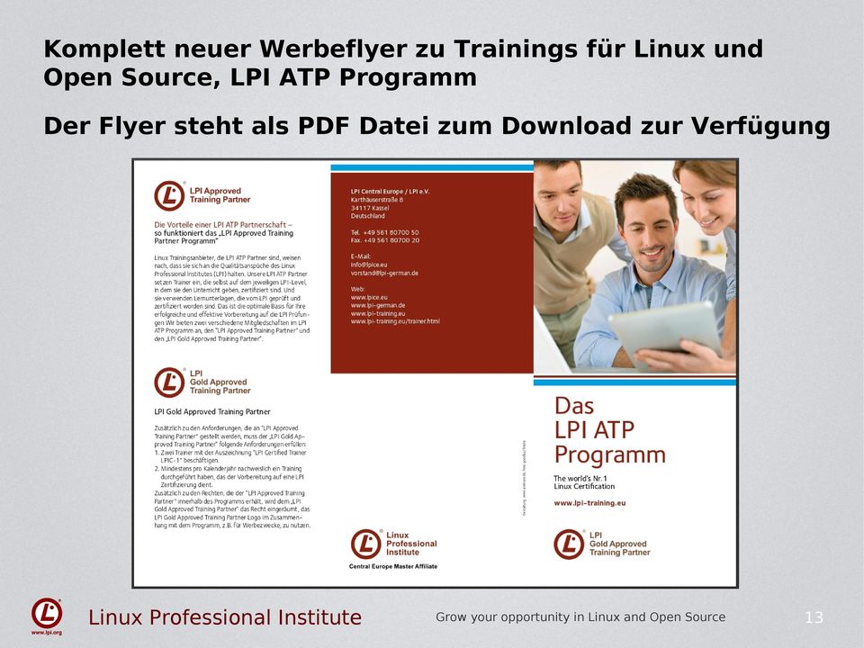 Source, LPI ATP Programm Der Flyer