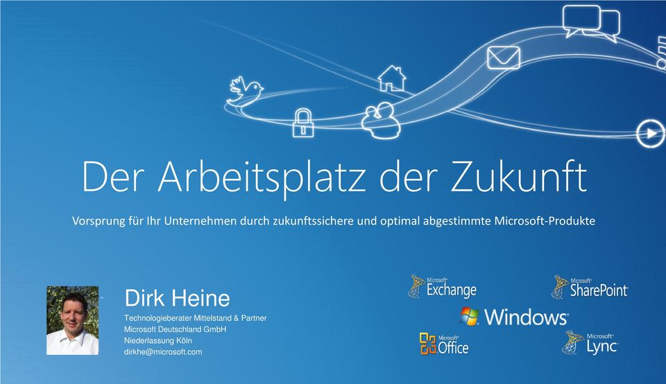 Microsoft-Produkte Dirk Heine Technologieberater Mittelstand