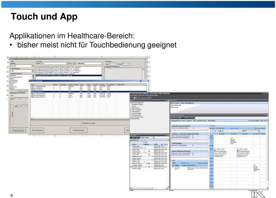 Healthcare-Bereich: