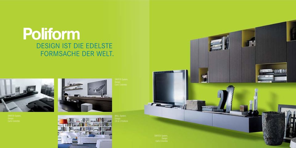 System, Design: Carlo Colombo WALL System,