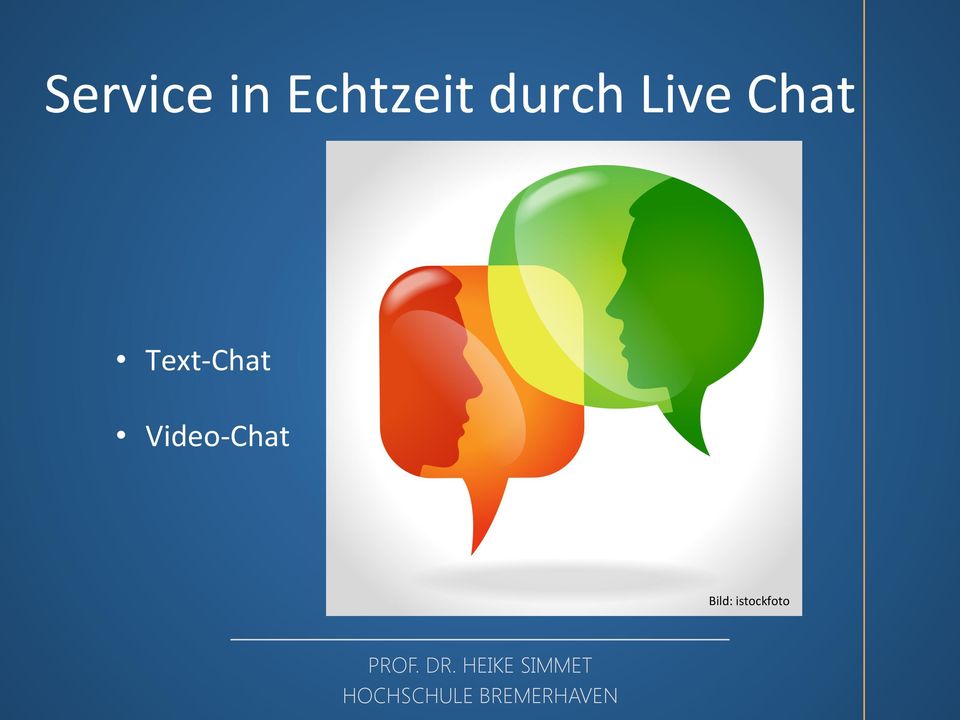 Live Chat Text-