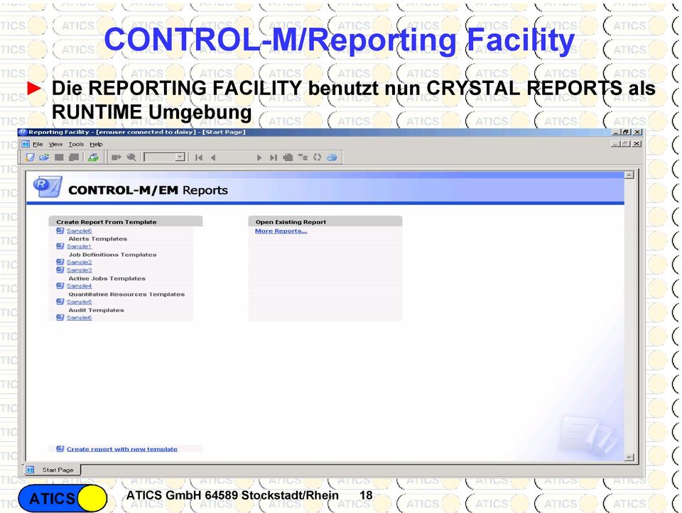 CRYSTAL REPORTS als RUNTIME