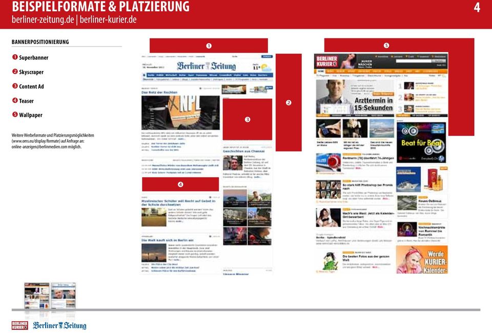 Wallpaper Weitere Werbeformate und Platzierungsmöglichkeiten (www.oms.