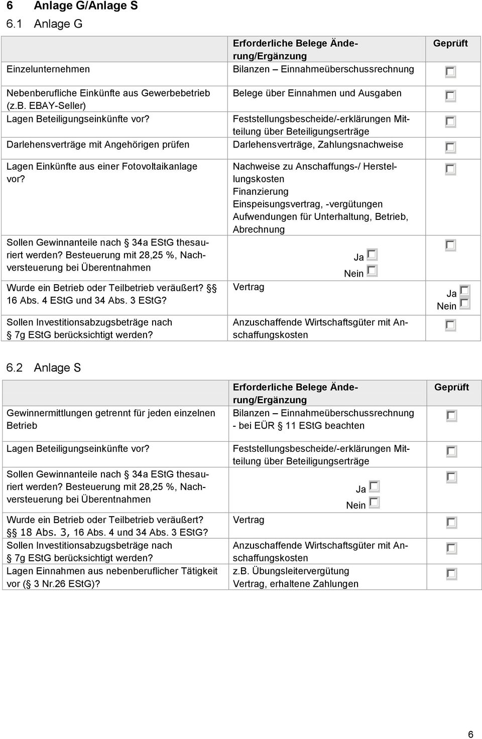 Besteuerung mit 28,25 %, Nachversteuerung bei Überentnahmen Wurde ein Betrieb oder Teilbetrieb veräußert? 16 Abs. 4 EStG und 34 Abs. 3 EStG?