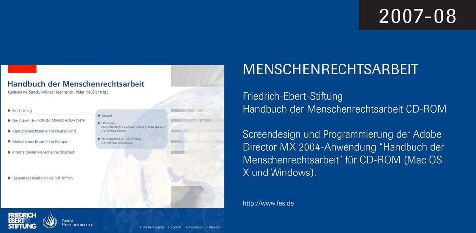 Programmierung der Adobe Director MX 2004-Anwendung Handbuch
