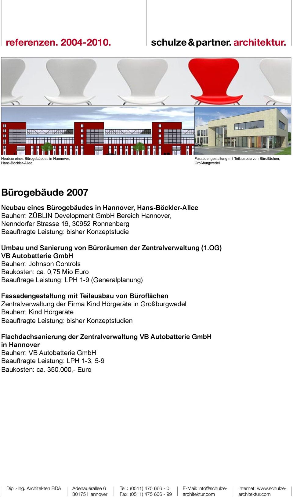 OG) VB Autobatterie GmbH Bauherr: Johnson Controls Baukosten: ca.