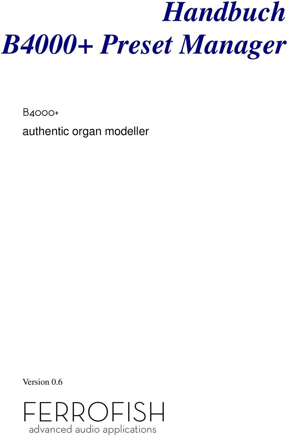 organ modeller Version 0.