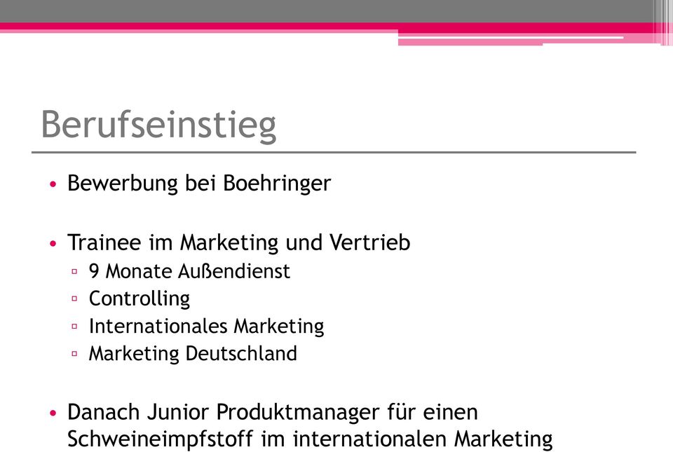 Internationales Marketing Marketing Deutschland Danach