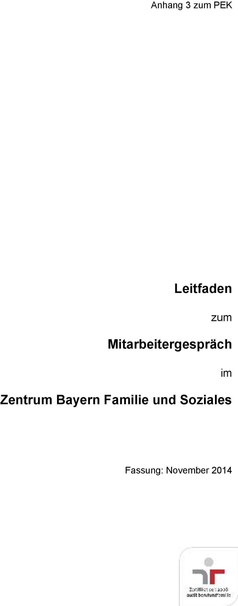 Zentrum Bayern Familie und