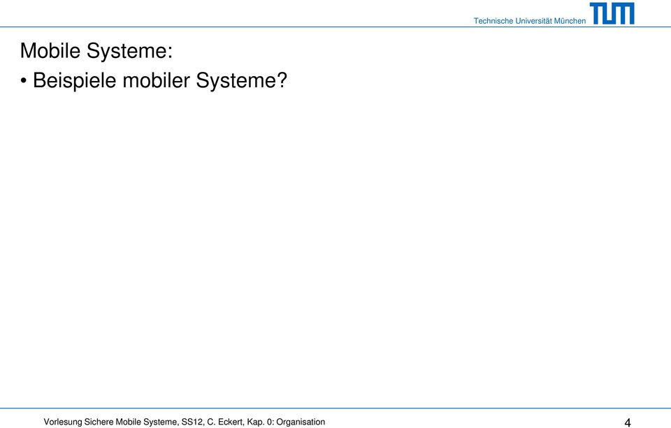 Vorlesung Sichere Mobile