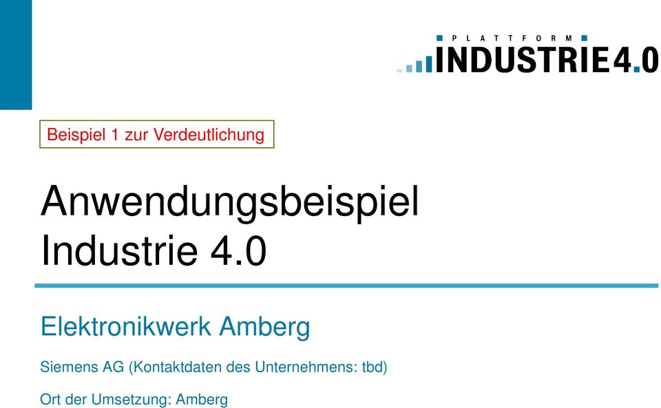 Amberg Siemens AG (Kontaktdaten des
