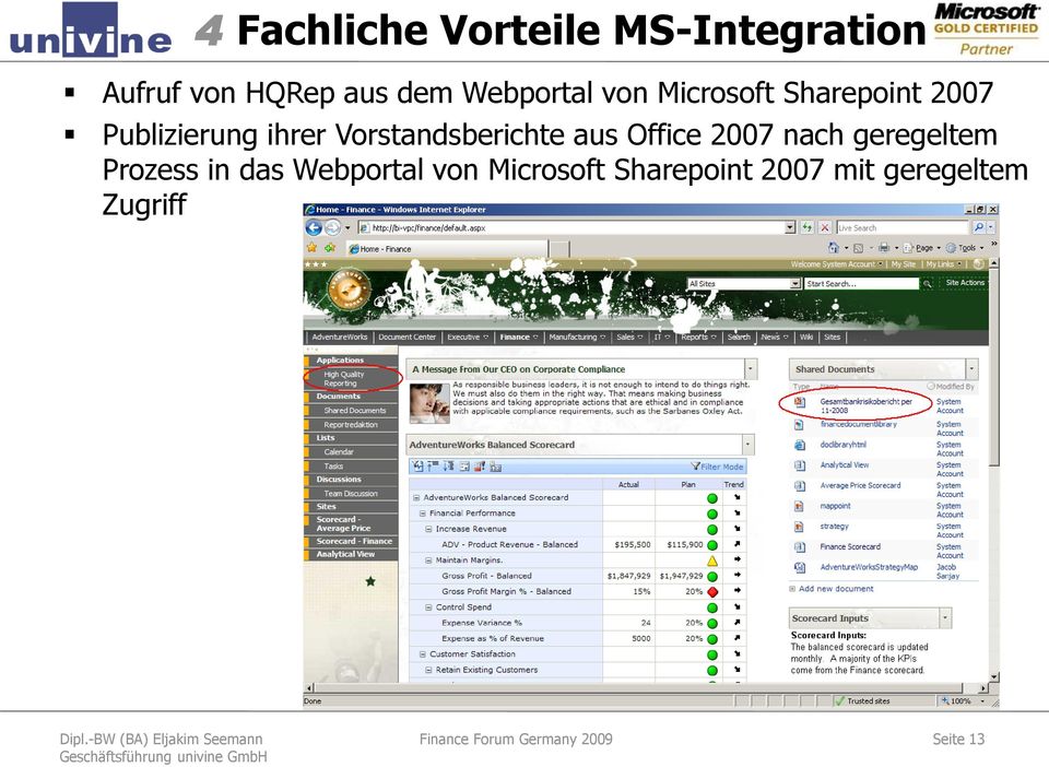 Office 2007 nach geregeltem Prozess in das Webportal von Microsoft