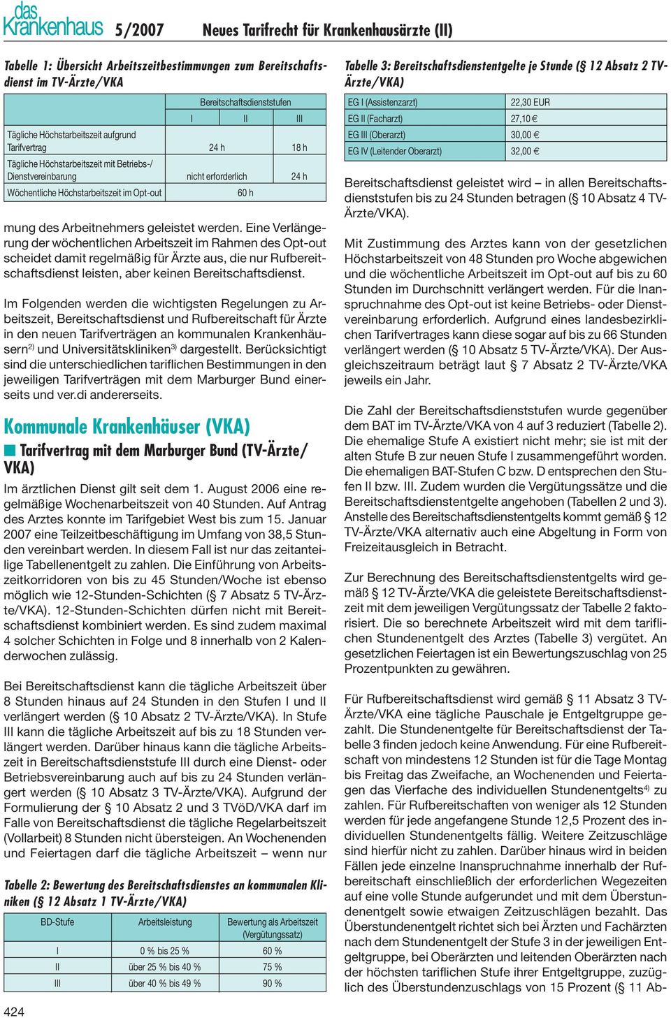 Eine Verlängerung der wöchentlichen Arbeitszeit im Rahmen des Opt-out scheidet damit regelmäßig für Ärzte aus, die nur Rufbereitschaftsdienst leisten, aber keinen Bereitschaftsdienst.