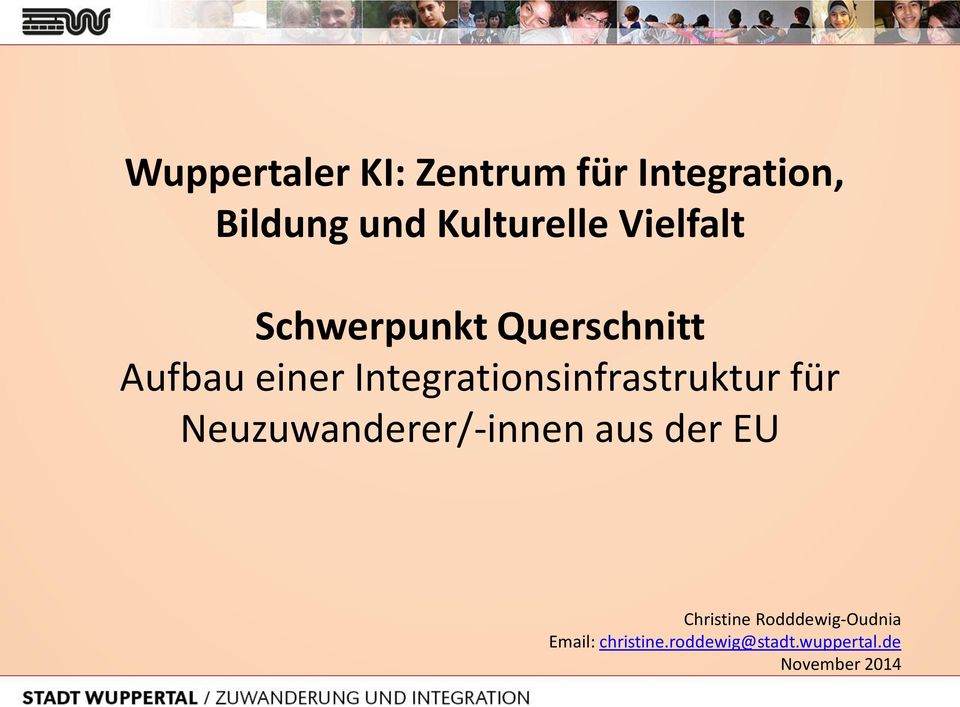 Integrationsinfrastruktur für Neuzuwanderer/-innen aus der EU