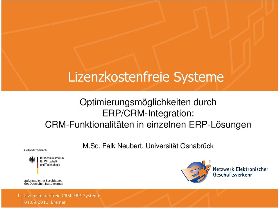 ERP/CRM-Integration: CRM-Funktionalitäten in