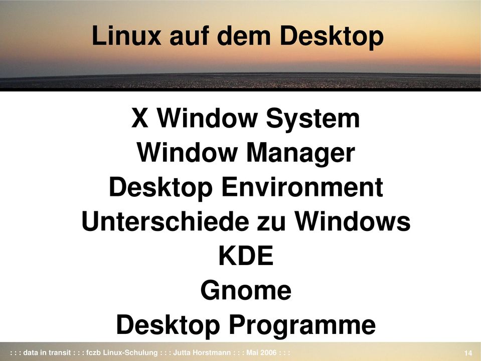 Desktop Programme : : : data in transit : : : fczb