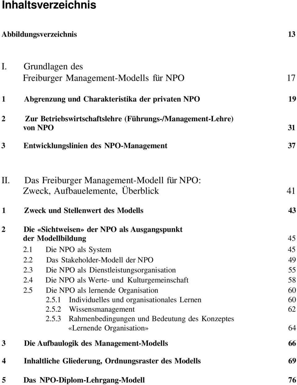 Entwicklungslinien des NPO-Management 37 II.