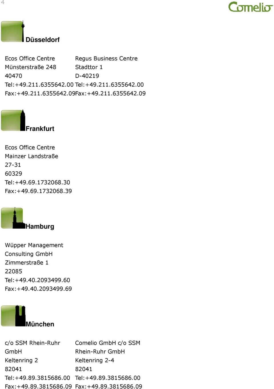 30 Fax:+49.69.1732068.39 Hamburg Wüpper Management Consulting GmbH Zimmerstraße 1 22085 Tel:+49.40.2093499.