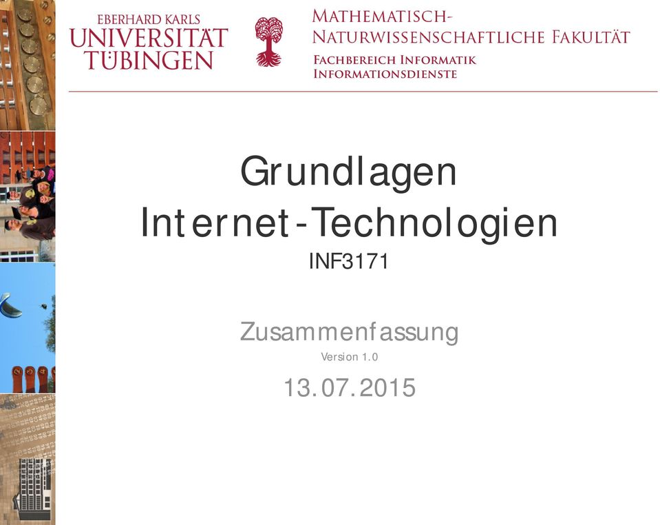 Internet-Technologien INF3171