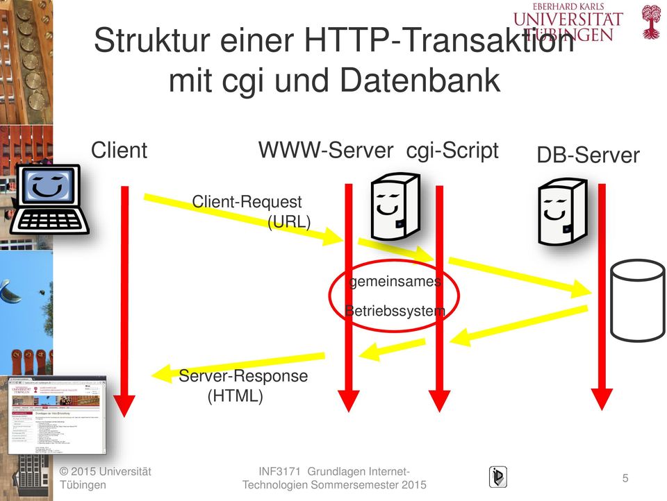 cgi-script DB-Server Client-Request (URL)