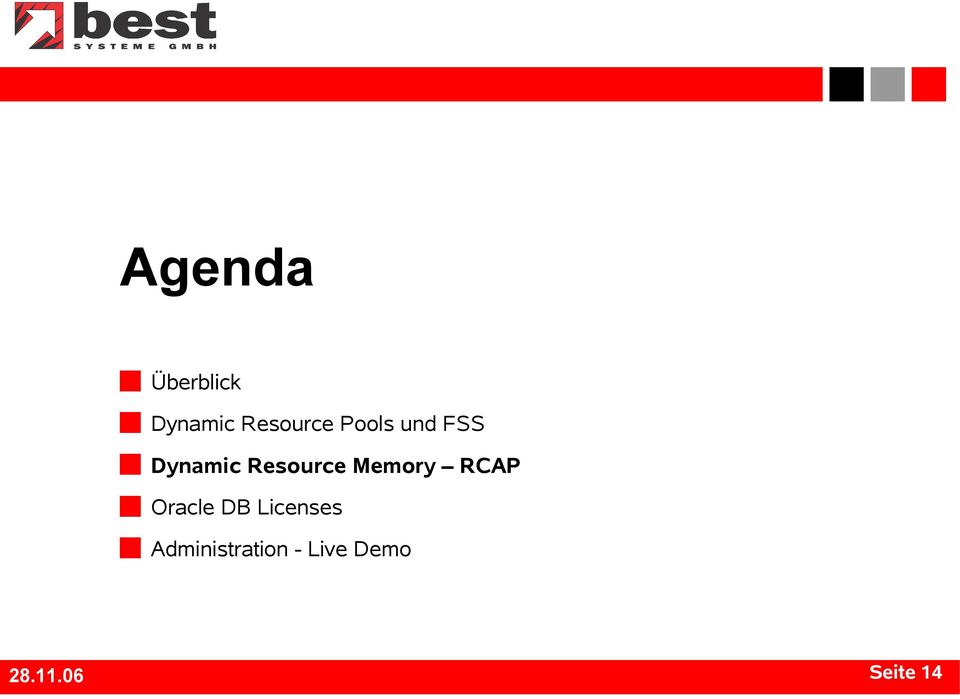 Memory RCAP Oracle DB Licenses