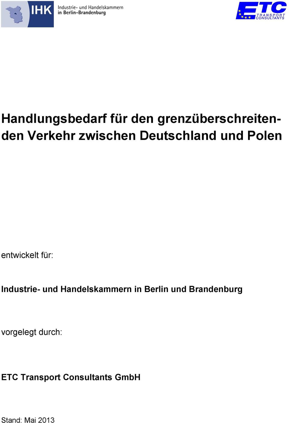 Industrie- und Handelskammern in Berlin und