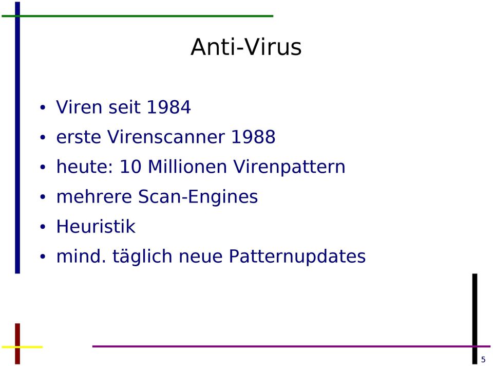 Virenpattern mehrere Scan-Engines