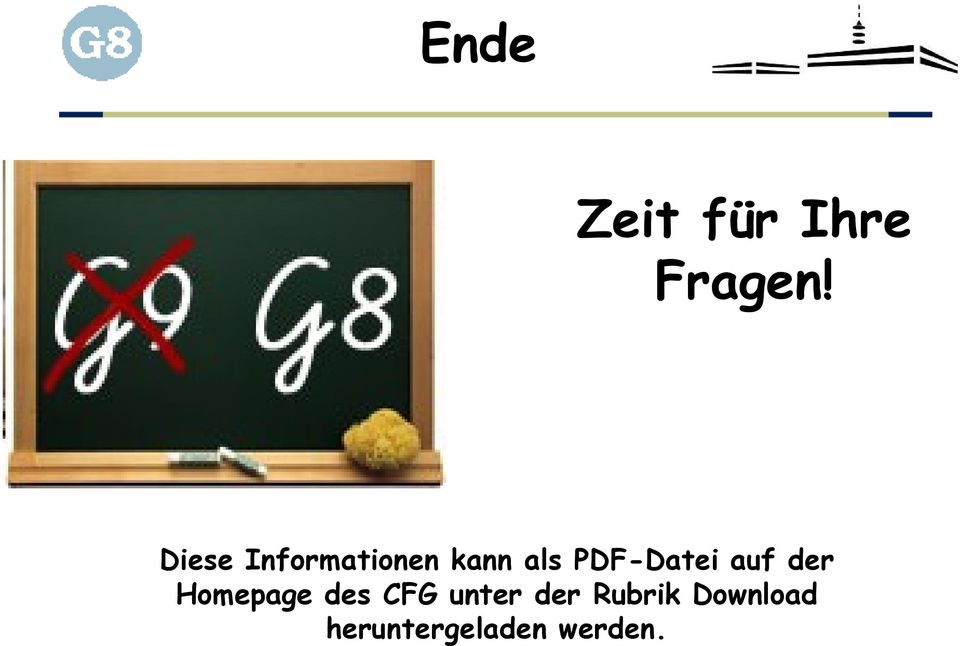 PDF-Datei auf der Homepage des CFG