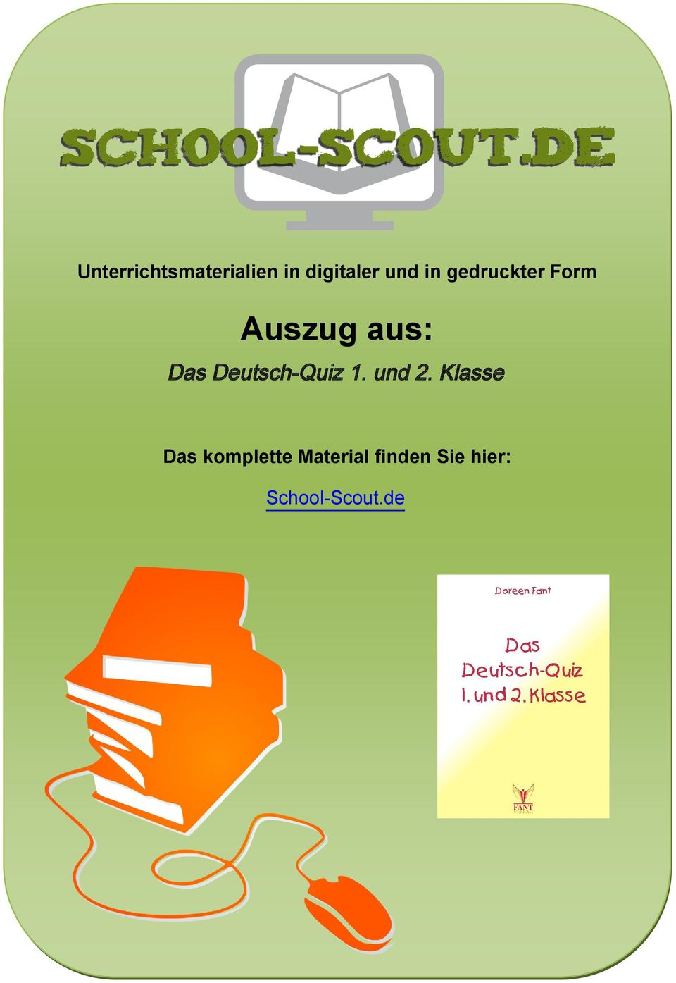 Deutsch-Quiz 1. und 2.