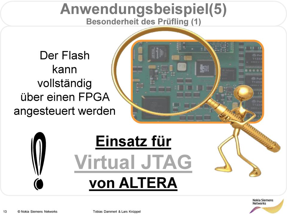 angesteuert werden Einsatz für Virtual JTAG von