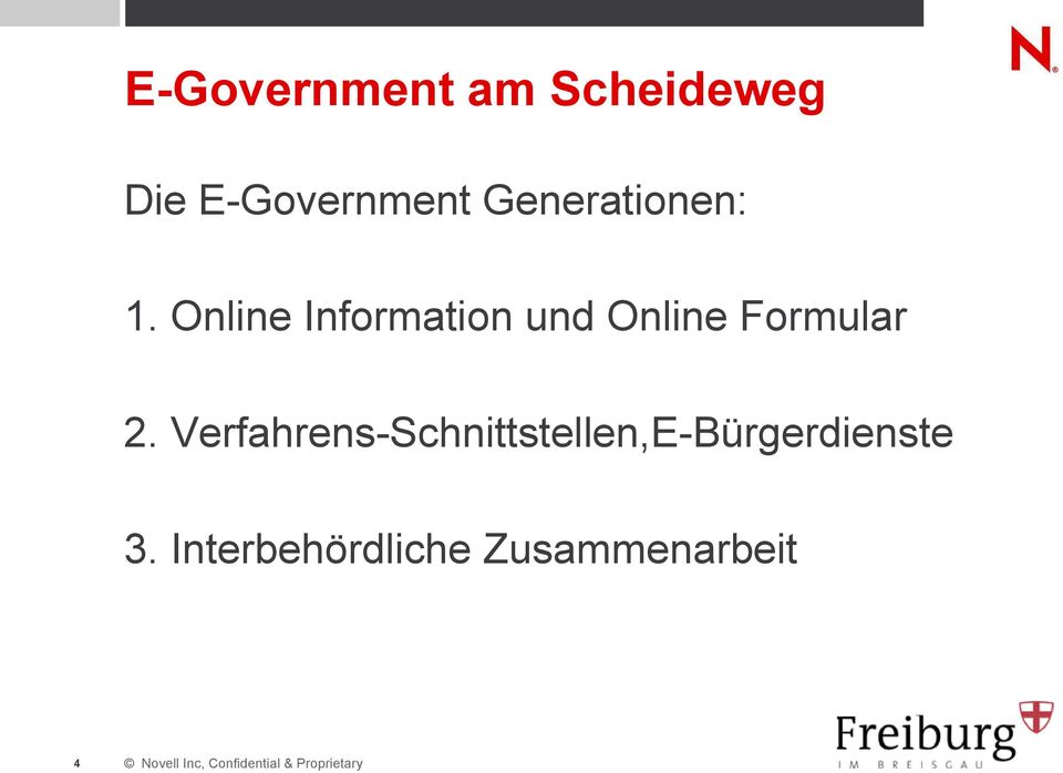 Online Information und Online Formular 2.